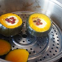 小南瓜蒸蛋#柏翠辅食节-辅食添加#的做法图解7