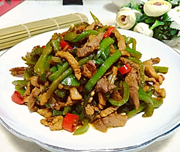 尖椒肉丝，下饭神器的做法