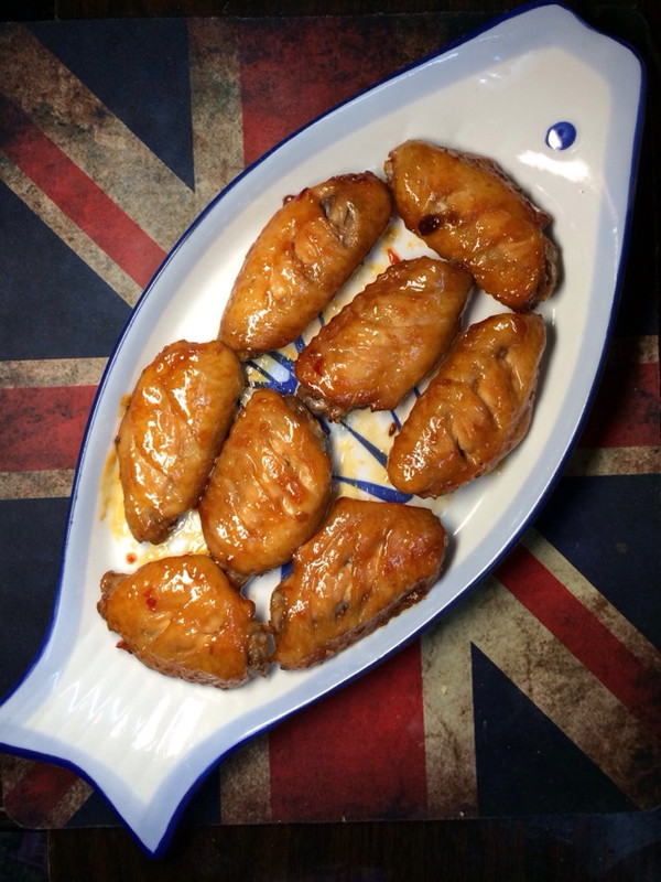 蜜汁鸡翅烤鸡翅