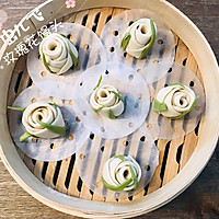 很有仪式感的玫瑰花馒头的做法图解8