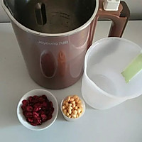 #九阳豆浆机#蔓越莓豆浆的做法图解1