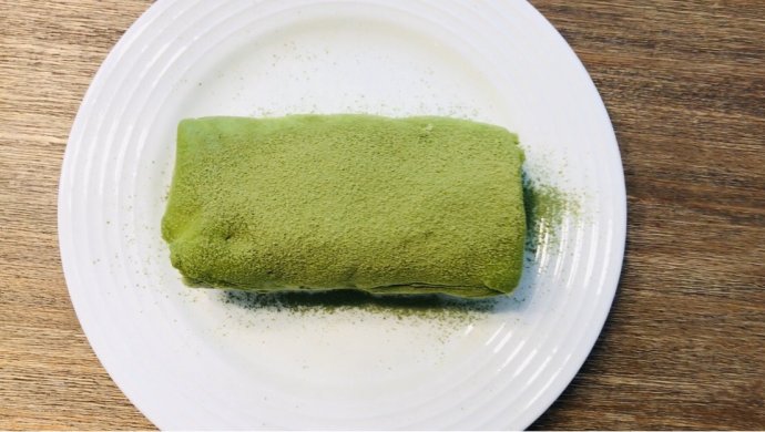 vitamix来做菠菜抹茶毛巾卷