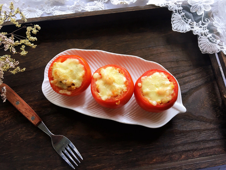 番茄芝士焗饭的做法