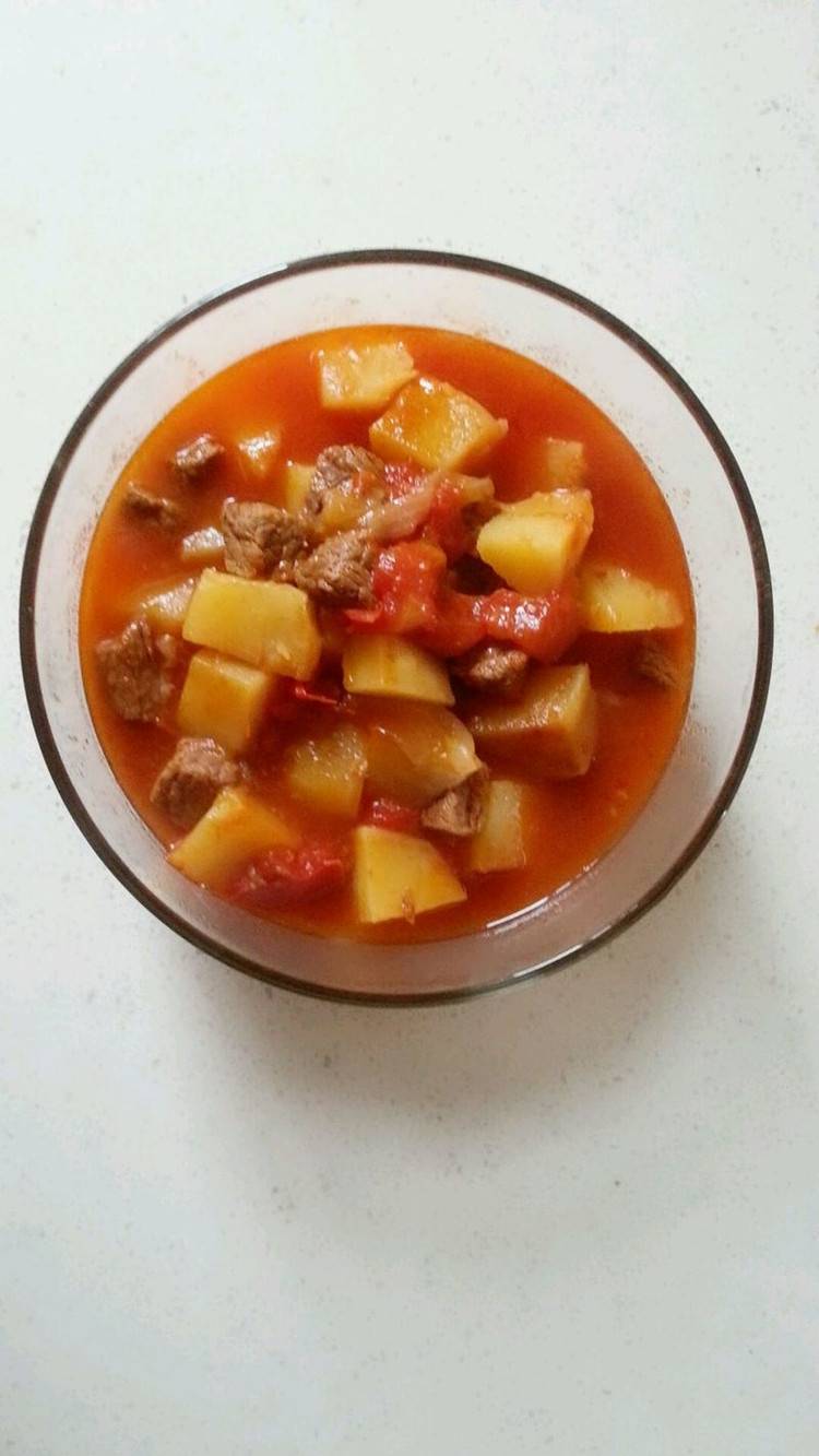 西红柿土豆炖牛肉的做法