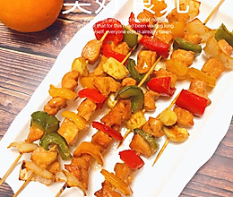 #精致一人食#烤鸡肉串的做法