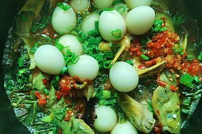 快手菜砂锅焗黄骨鱼