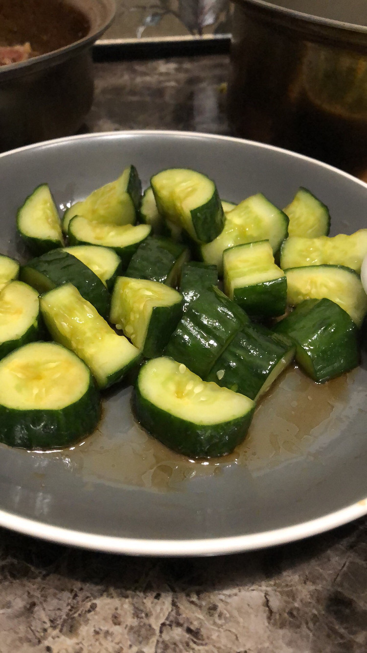 凉拌黄瓜的做法