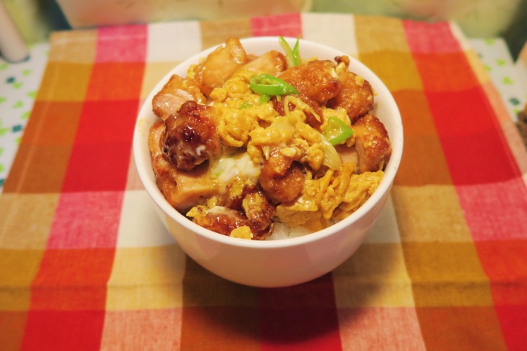 日式炸鸡亲子丼