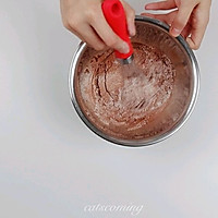 “相会”巧克力三重奏慕斯蛋糕-情定七夕的做法图解4