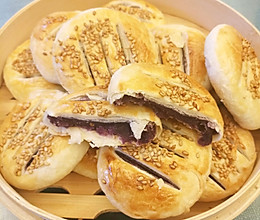 紫薯馅酥饼的做法
