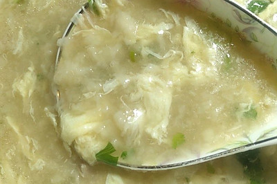 虾皮疙瘩汤