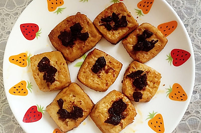 蜜汁香菇焗豆腐