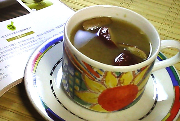 豆浆机版姜枣茶