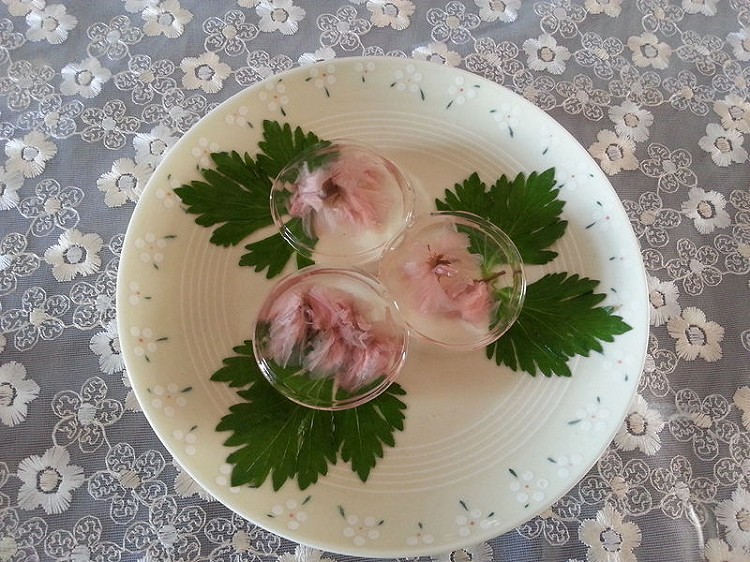樱花水信玄饼的做法