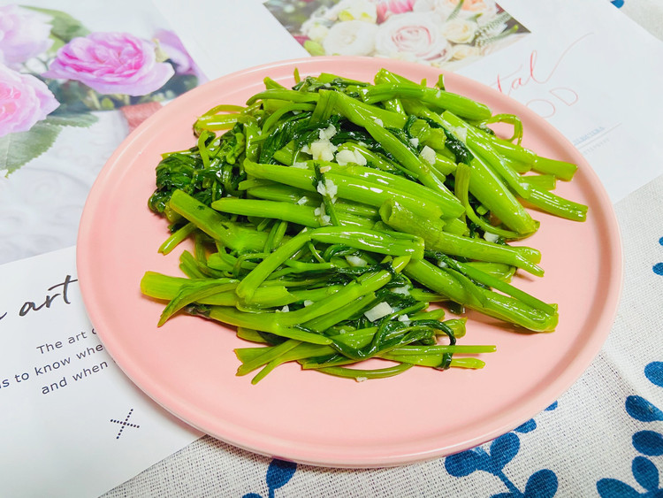 蒜蓉空心菜的做法