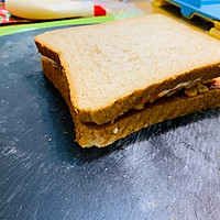 芝士玉米肉松三明治的做法图解5
