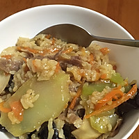 珐琅铁锅版煲仔饭的做法图解8