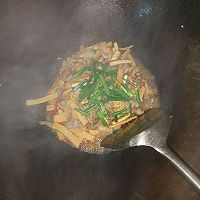 香干炒肉的做法图解4