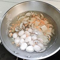 鲜美【虾丸香菇豆腐汤】的做法图解8