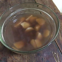 冬日暖饮～红豆山药甜水