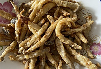 蛋酥茶树菇的做法