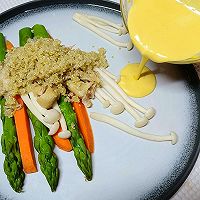 #轻食季怎么吃#菌菇藜麦沙拉的做法图解7