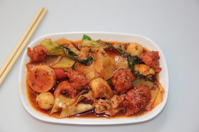 东北辽宁小吃（麻辣拌）东北筒子必吃的特色小吃 附调料制作方法