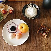 #2021创意料理组——创意“食”光#香甜软嫩的苹果鸡蛋饼的做法图解1