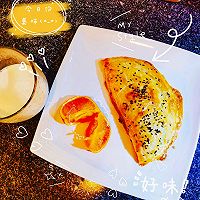 ​芝士香蕉手抓饼（烤箱版）的做法图解1