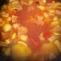 中西合并西红柿牛肉土豆汤的做法图解8