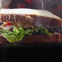 爆浆芝士金枪鱼三明治的做法图解9