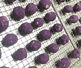 宠物紫薯鸡肉球的做法