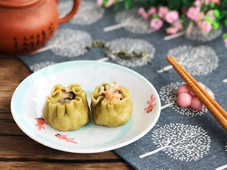烹茶～早餐 下午茶 碧螺春翡翠烧卖的做法