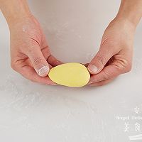 #我的女神“饭”儿# 樱花馒头，粉粉嫩嫩的做法图解2