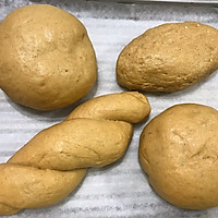 【减脂主食】全麦欧包，面包机版，不用辛苦和面也可以很好吃的做法图解7