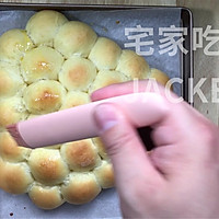 免揉迷你小面包，省时又省力，10分钟揉出膜，面包拉丝，入口柔的做法图解15