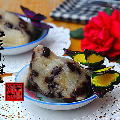 红豆小粽子——应节食品（有详细步骤图）