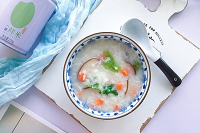 香菇鸡肉粥