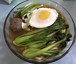 青菜乌冬面的做法