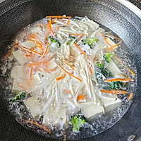 #宝宝的第一口辅食鱼#鳕鱼豆腐蔬菜汤的做法图解8