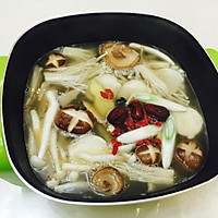 鲜香菌菇火锅汤底#利仁火锅节#的做法图解6