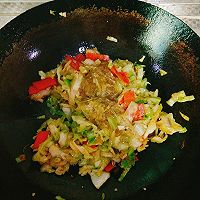 爆炒甘蓝的做法图解7