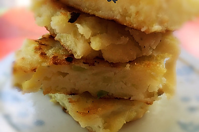 土豆丝鸡蛋饼