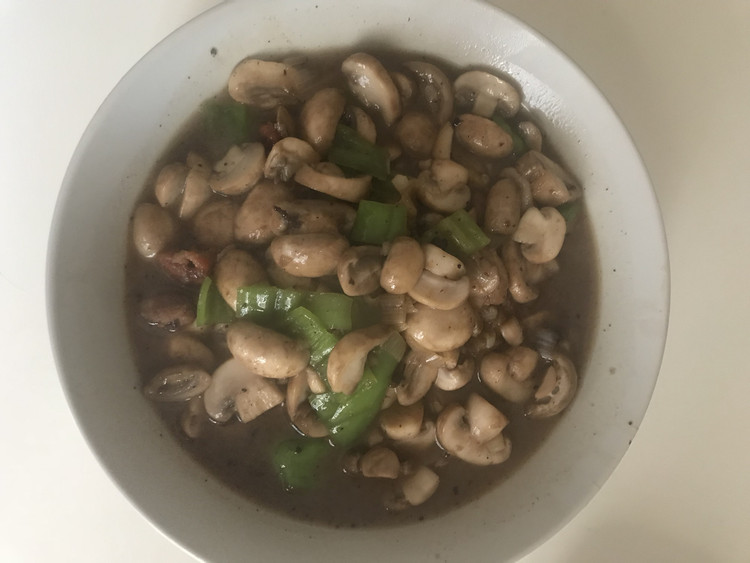 白蘑菇妙肉的做法