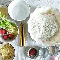 #餐桌上的春日限定#春的气息～桂花披萨的做法图解1