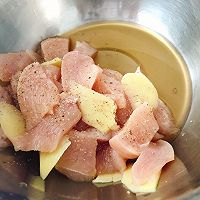 芦笋炒鸡胸肉的做法图解2