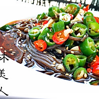 酸辣蕨根粉的做法图解5