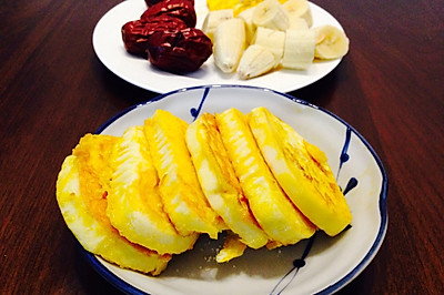 鸡蛋煎馒头片