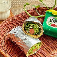 #葱伴侣豆瓣酱能蘸善炒#鸡蛋灌饼的做法图解10