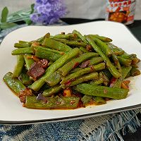 牛肉酱四季豆的做法图解8